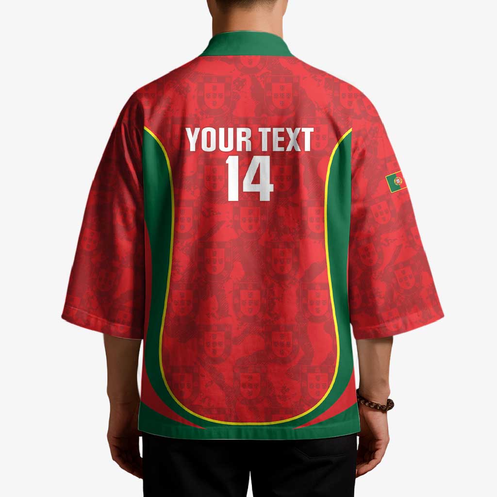 Custom Portugal Football Kimono 2026 Come On Selecao das Quinas - Red - Wonder Print Shop