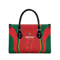 Custom Portugal Football Leather Bag 2026 Come On Selecao das Quinas - Red - Wonder Print Shop