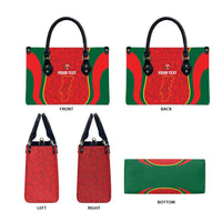 Custom Portugal Football Leather Bag 2026 Come On Selecao das Quinas - Red - Wonder Print Shop
