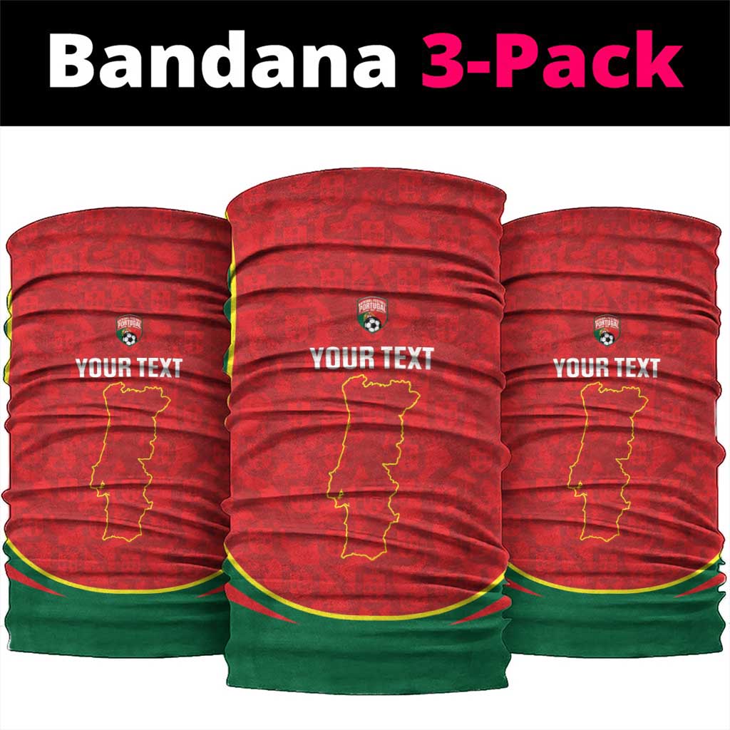 Custom Portugal Football Neck Gaiter 2026 Come On Selecao das Quinas - Red - Wonder Print Shop