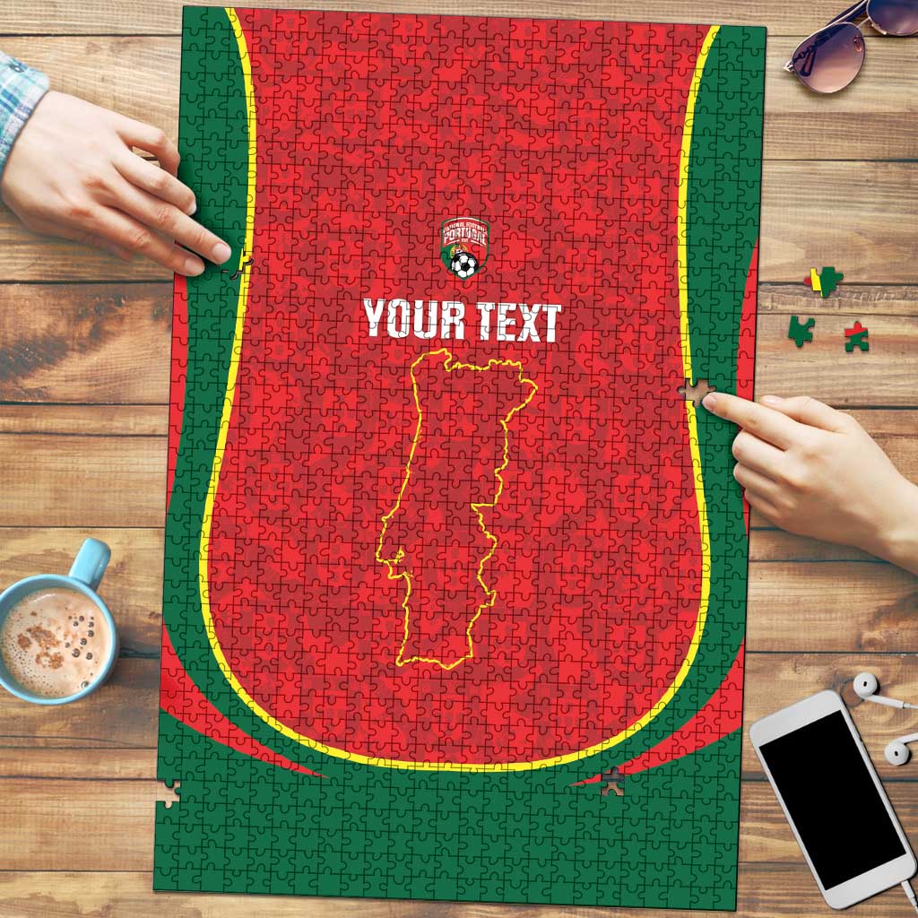 Custom Portugal Football Puzzle 2026 Come On Selecao das Quinas - Red - Wonder Print Shop