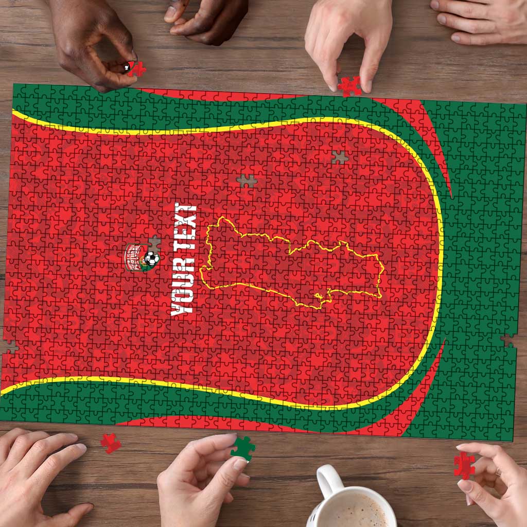 Custom Portugal Football Puzzle 2026 Come On Selecao das Quinas - Red - Wonder Print Shop