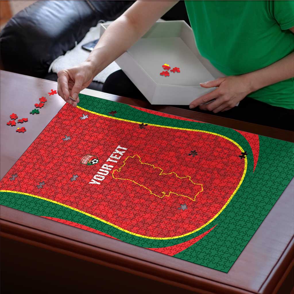 Custom Portugal Football Puzzle 2026 Come On Selecao das Quinas - Red - Wonder Print Shop