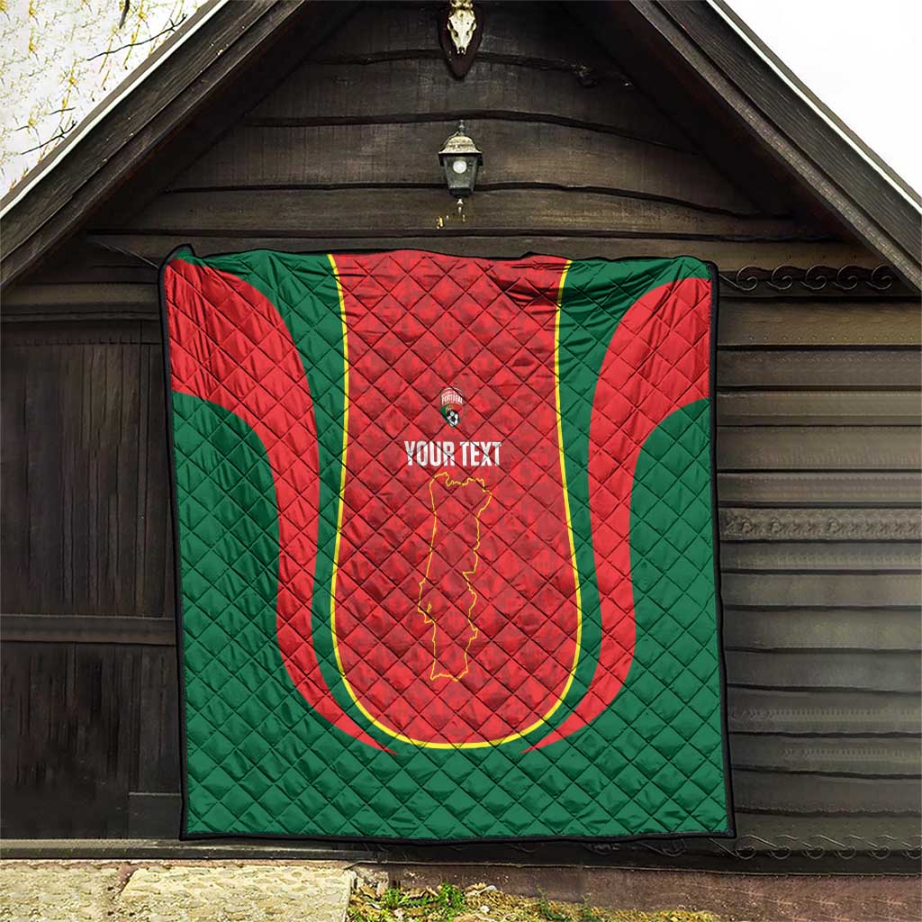 Custom Portugal Football Quilt 2026 Come On Selecao das Quinas - Red - Wonder Print Shop