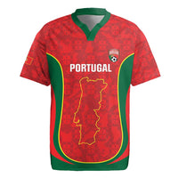 Custom Portugal Football Rugby Jersey 2026 Come On Selecao das Quinas - Red - Wonder Print Shop