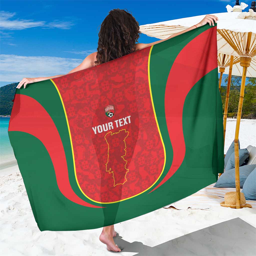 Custom Portugal Football Sarong 2026 Come On Selecao das Quinas - Red - Wonder Print Shop