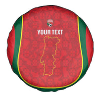 Custom Portugal Football Spare Tire Cover 2026 Come On Selecao das Quinas - Red - Wonder Print Shop