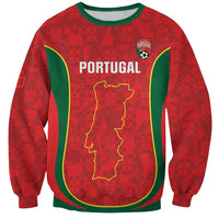 Custom Portugal Football Sweatshirt 2026 Come On Selecao das Quinas - Red - Wonder Print Shop