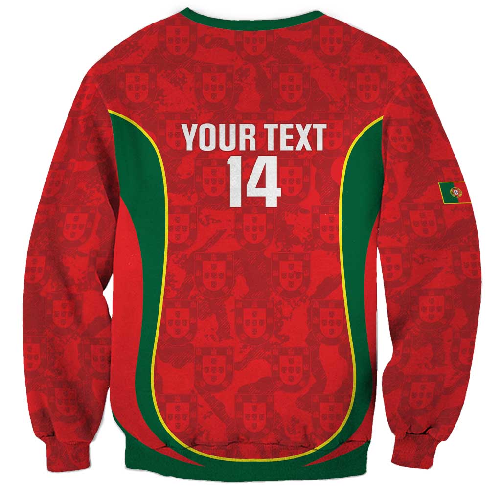 Custom Portugal Football Sweatshirt 2026 Come On Selecao das Quinas - Red - Wonder Print Shop