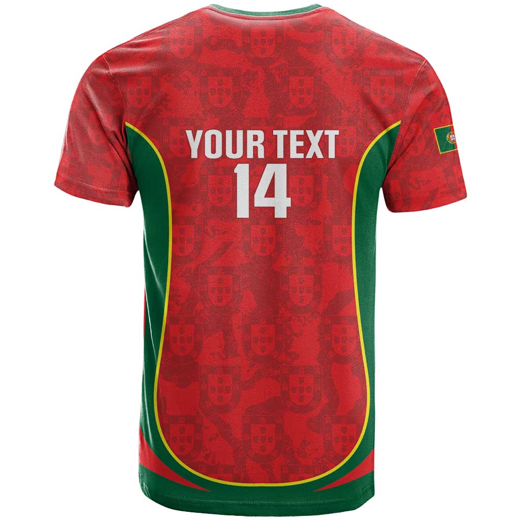 Custom Portugal Football T Shirt 2026 Come On Selecao das Quinas - Red - Wonder Print Shop