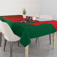 Custom Portugal Football Tablecloth 2026 Come On Selecao das Quinas - Red - Wonder Print Shop