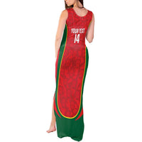 Custom Portugal Football Tank Maxi Dress 2026 Come On Selecao das Quinas - Red - Wonder Print Shop