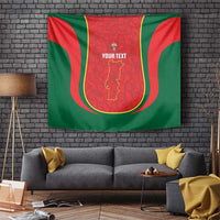Custom Portugal Football Tapestry 2026 Come On Selecao das Quinas - Red - Wonder Print Shop