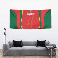 Custom Portugal Football Tapestry 2026 Come On Selecao das Quinas - Red - Wonder Print Shop
