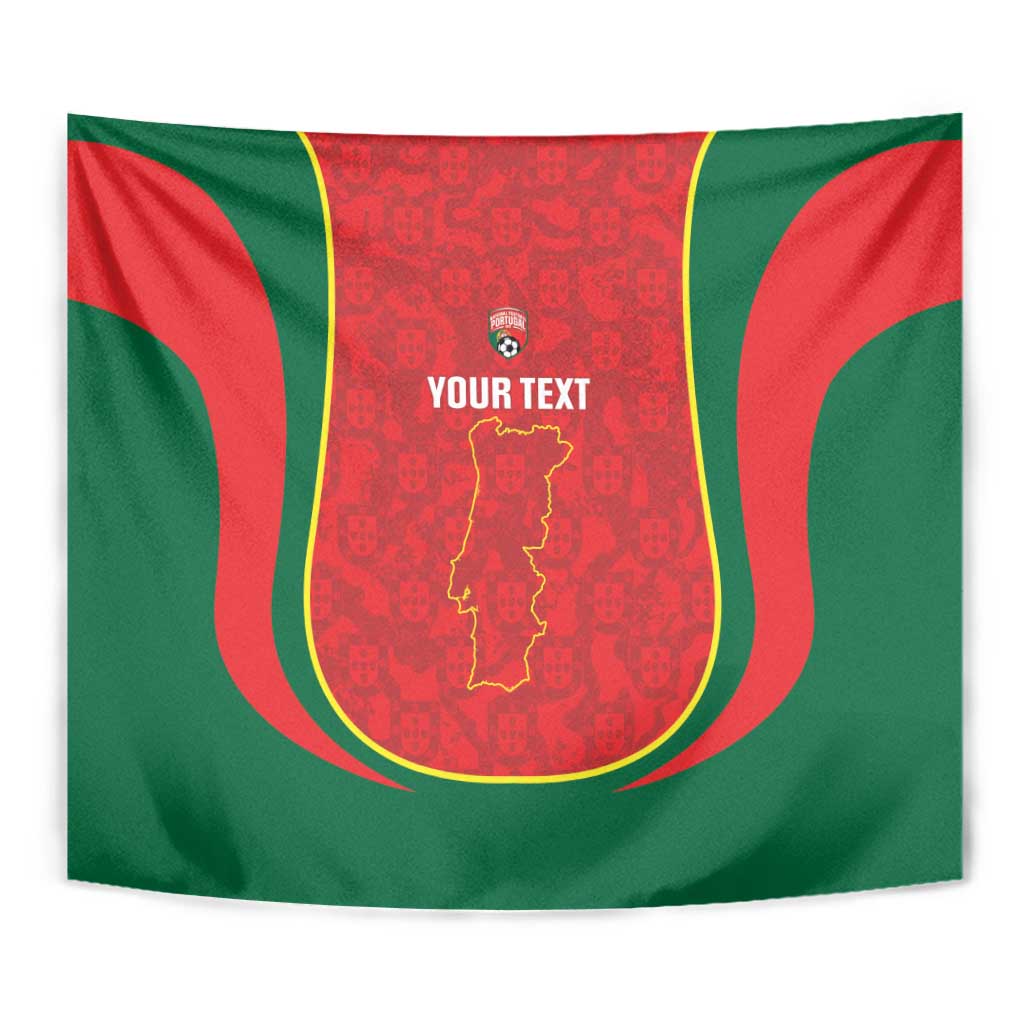 Custom Portugal Football Tapestry 2026 Come On Selecao das Quinas - Red - Wonder Print Shop