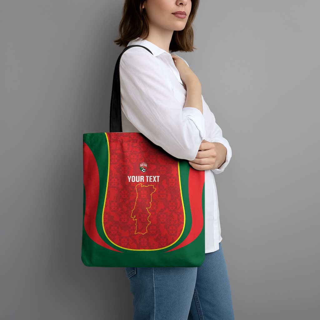 Custom Portugal Football Tote Bag 2026 Come On Selecao das Quinas - Red - Wonder Print Shop