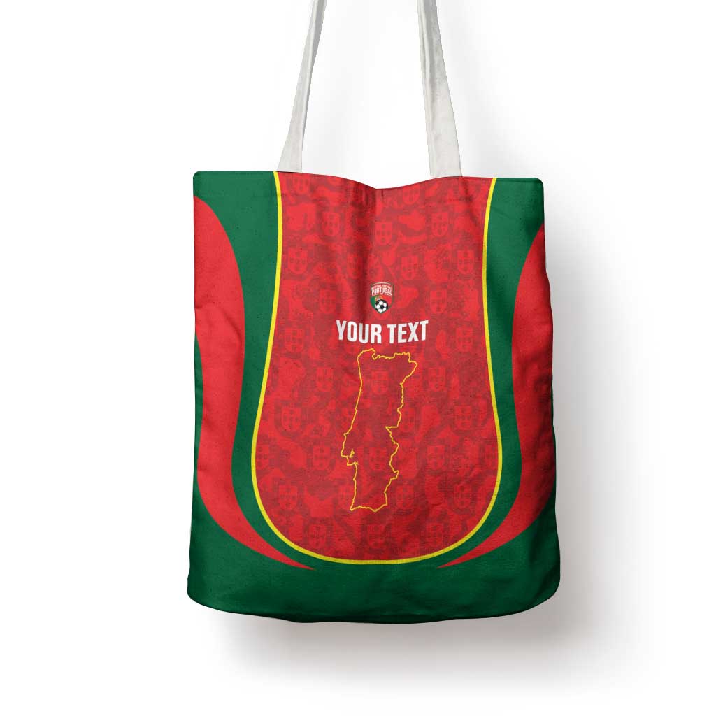 Custom Portugal Football Tote Bag 2026 Come On Selecao das Quinas - Red - Wonder Print Shop