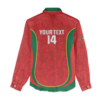 Custom Portugal Football Women Casual Shirt 2026 Come On Selecao das Quinas - Red - Wonder Print Shop