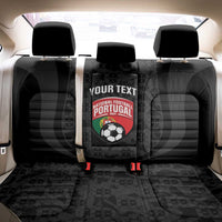 Custom Portugal Football Back Car Seat Cover 2026 Come On Selecao das Quinas - Black - Wonder Print Shop