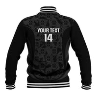Custom Portugal Football Baseball Jacket 2026 Come On Selecao das Quinas - Black - Wonder Print Shop