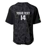 Custom Portugal Football Baseball Jersey 2026 Come On Selecao das Quinas - Black - Wonder Print Shop