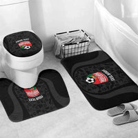 Custom Portugal Football Bathroom Set 2026 Come On Selecao das Quinas - Black - Wonder Print Shop