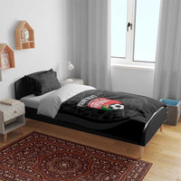 Custom Portugal Football Bedding Set 2026 Come On Selecao das Quinas - Black - Wonder Print Shop