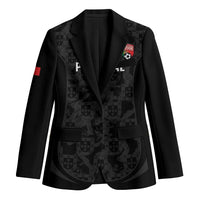 Custom Portugal Football Blazer 2026 Come On Selecao das Quinas - Black - Wonder Print Shop