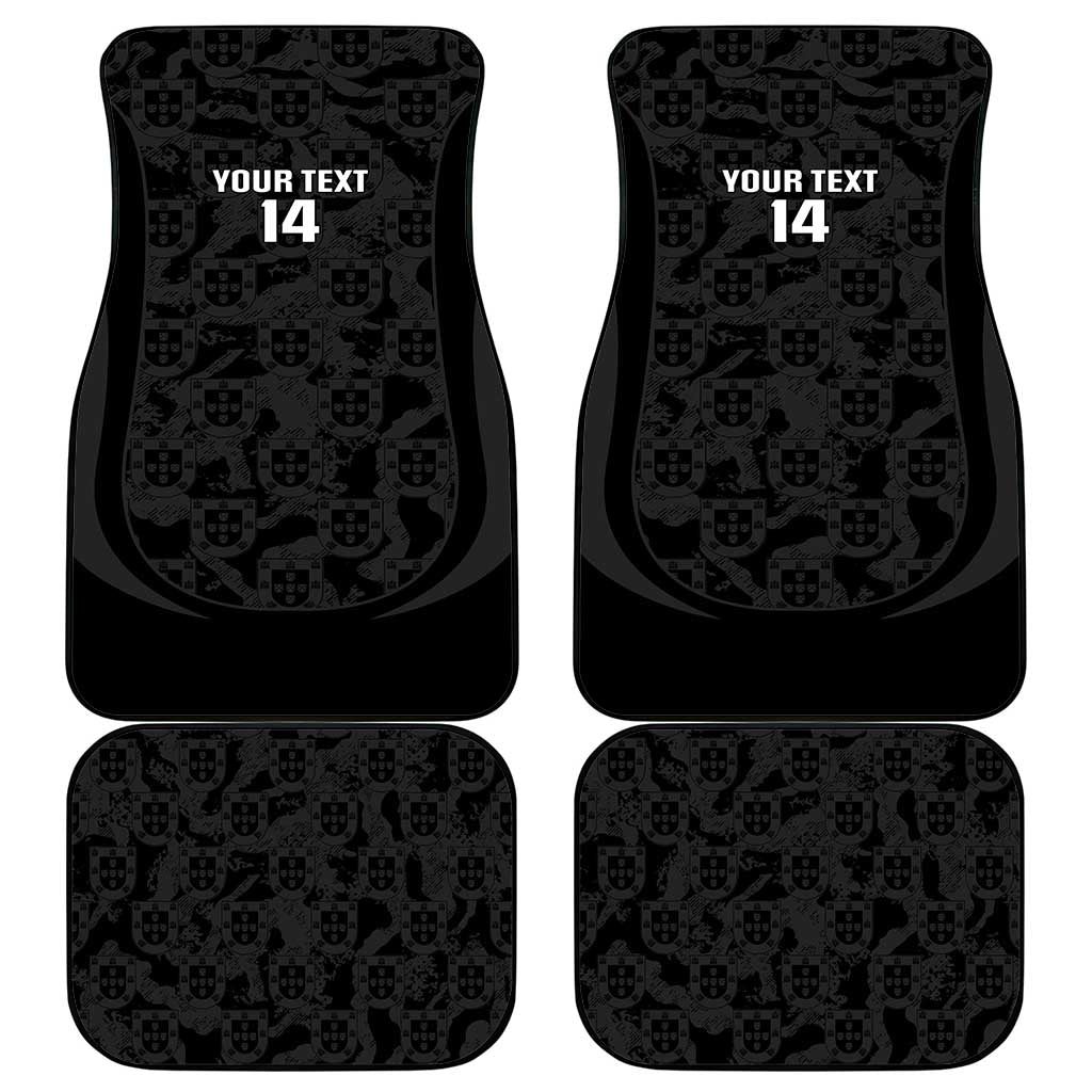 Custom Portugal Football Car Mats 2026 Come On Selecao das Quinas - Black - Wonder Print Shop