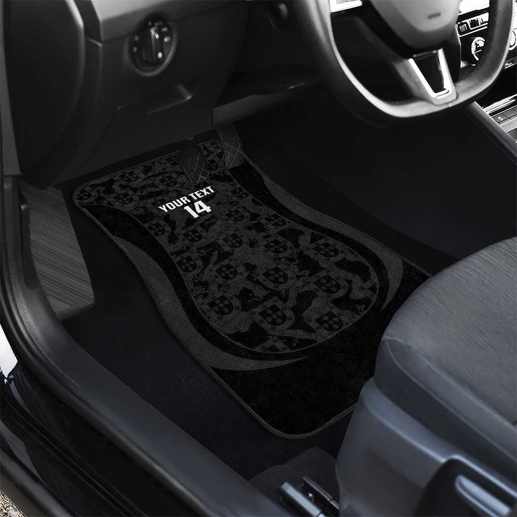 Custom Portugal Football Car Mats 2026 Come On Selecao das Quinas - Black - Wonder Print Shop