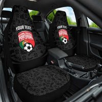 Custom Portugal Football Car Seat Cover 2026 Come On Selecao das Quinas - Black - Wonder Print Shop