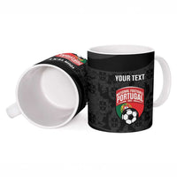 Custom Portugal Football Ceramic Mug 2026 Come On Selecao das Quinas - Black - Wonder Print Shop