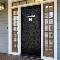 Custom Portugal Football Door Cover 2026 Come On Selecao das Quinas - Black - Wonder Print Shop