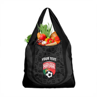 Custom Portugal Football Grocery Bag 2026 Come On Selecao das Quinas - Black - Wonder Print Shop