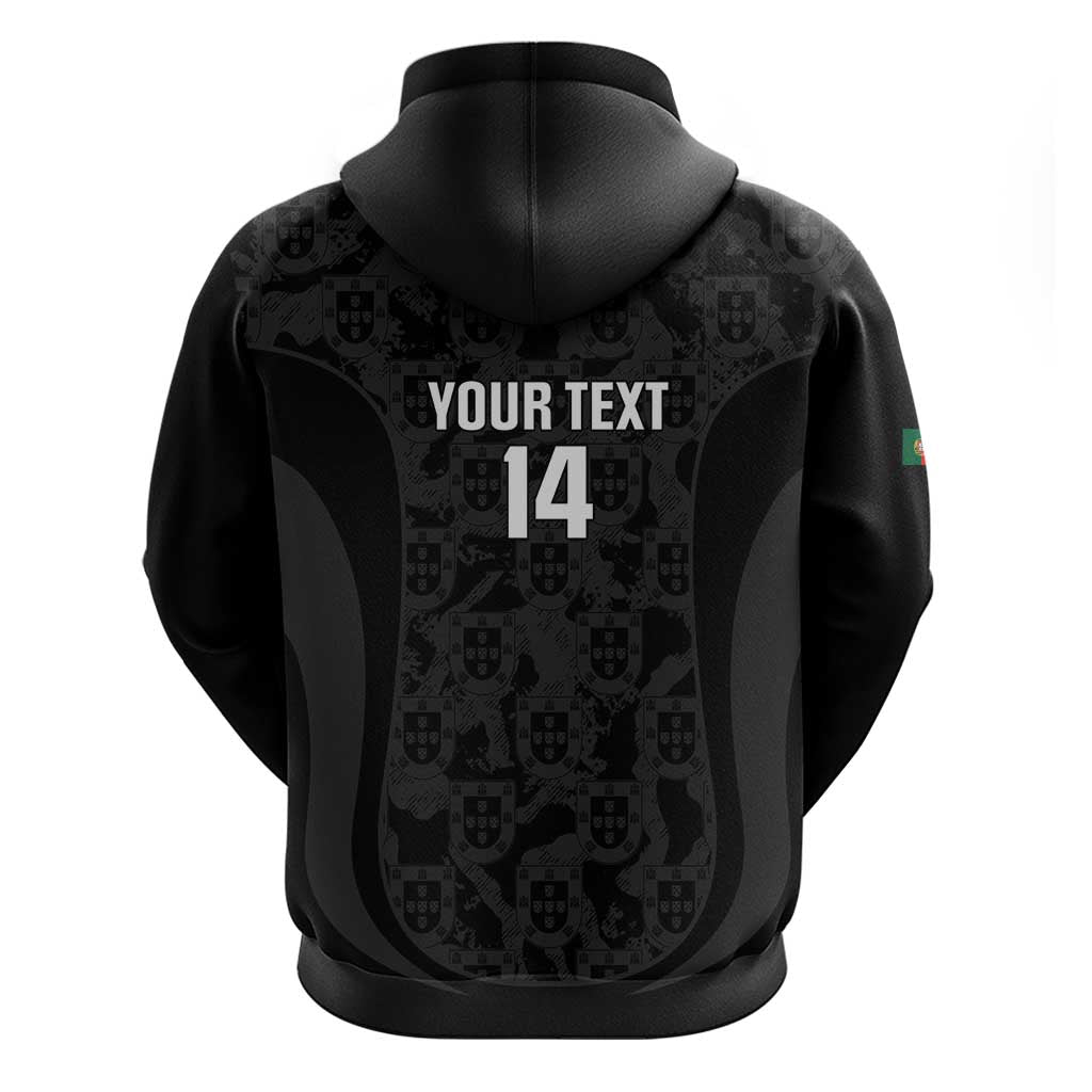 Custom Portugal Football Hoodie 2026 Come On Selecao das Quinas - Black - Wonder Print Shop