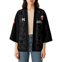 Custom Portugal Football Kimono 2026 Come On Selecao das Quinas - Black - Wonder Print Shop