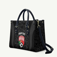 Custom Portugal Football Leather Bag 2026 Come On Selecao das Quinas - Black - Wonder Print Shop