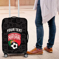 Custom Portugal Football Luggage Cover 2026 Come On Selecao das Quinas - Black - Wonder Print Shop