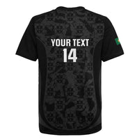 Custom Portugal Football Rugby Jersey 2026 Come On Selecao das Quinas - Black - Wonder Print Shop