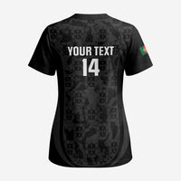 Custom Portugal Football Scrub Top 2026 Come On Selecao das Quinas - Black - Wonder Print Shop