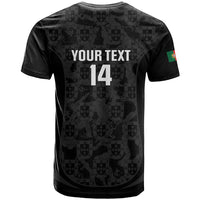 Custom Portugal Football T Shirt 2026 Come On Selecao das Quinas - Black - Wonder Print Shop
