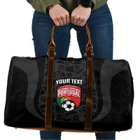 Custom Portugal Football Travel Bag 2026 Come On Selecao das Quinas - Black - Wonder Print Shop