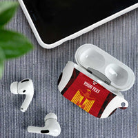Custom Egypt Football AirPods Case 2026 Go Pharaohs Ancient Egyptian Pattern - Wonder Print Shop
