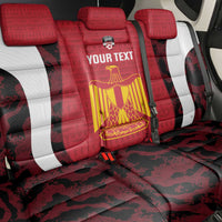 Custom Egypt Football Back Car Seat Cover 2026 Go Pharaohs Ancient Egyptian Pattern - Wonder Print Shop