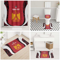 Custom Egypt Football Bathroom Set 2026 Go Pharaohs Ancient Egyptian Pattern - Wonder Print Shop
