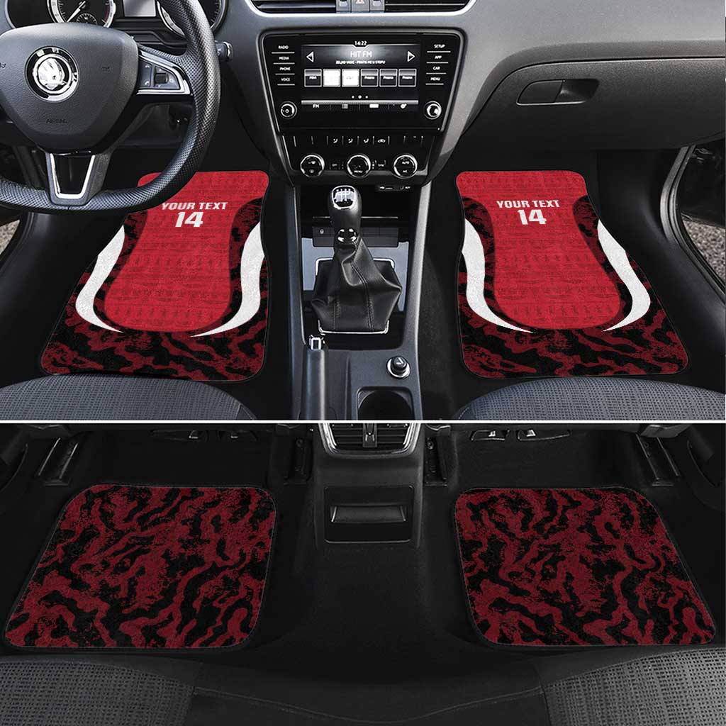 Custom Egypt Football Car Mats 2026 Go Pharaohs Ancient Egyptian Pattern - Wonder Print Shop