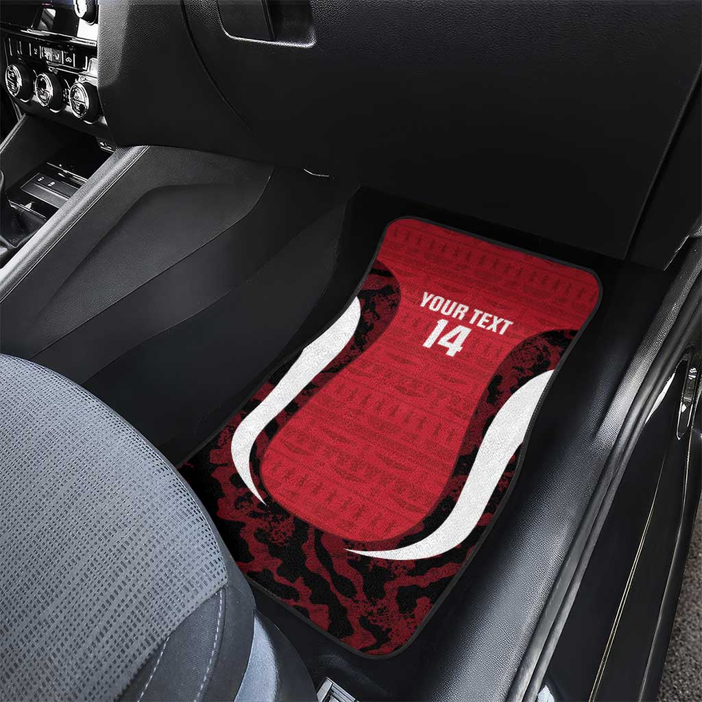 Custom Egypt Football Car Mats 2026 Go Pharaohs Ancient Egyptian Pattern - Wonder Print Shop