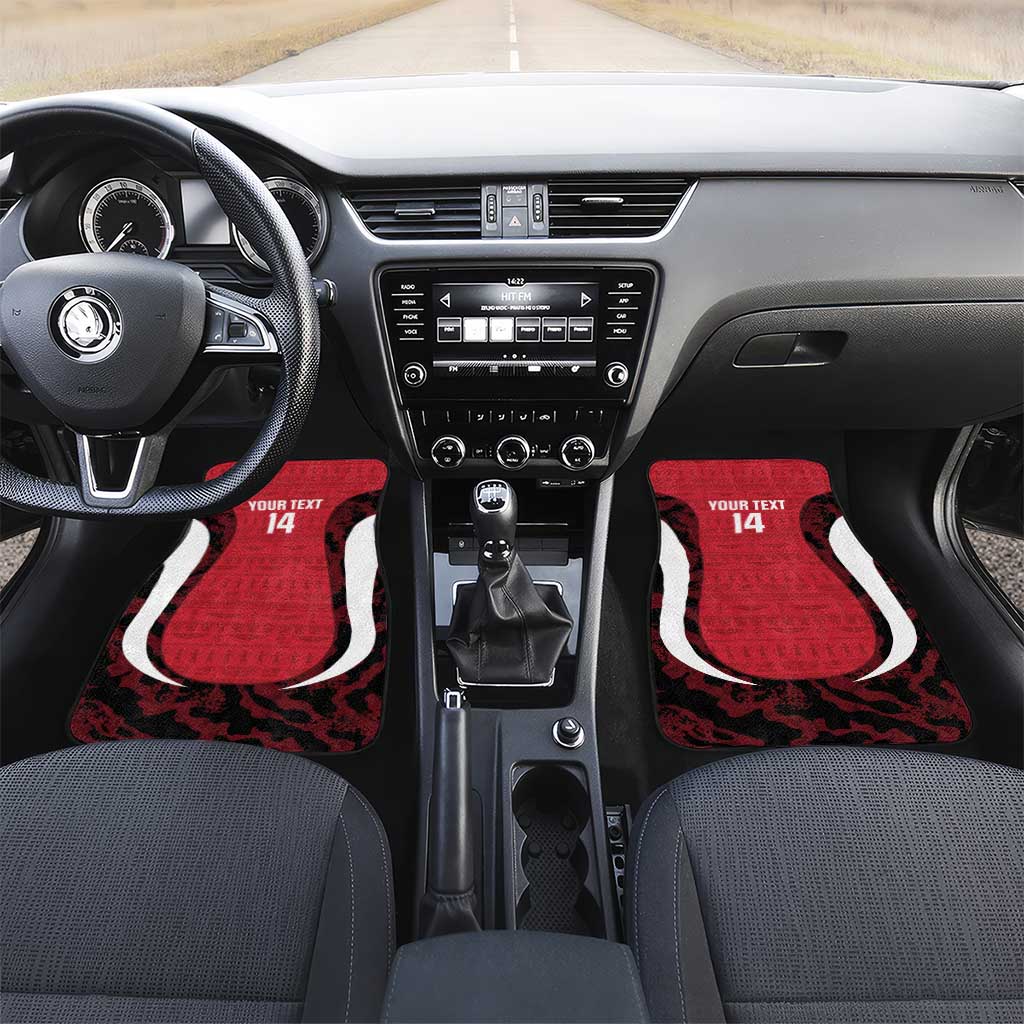 Custom Egypt Football Car Mats 2026 Go Pharaohs Ancient Egyptian Pattern - Wonder Print Shop