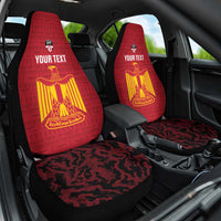 Custom Egypt Football Car Seat Cover 2026 Go Pharaohs Ancient Egyptian Pattern - Wonder Print Shop