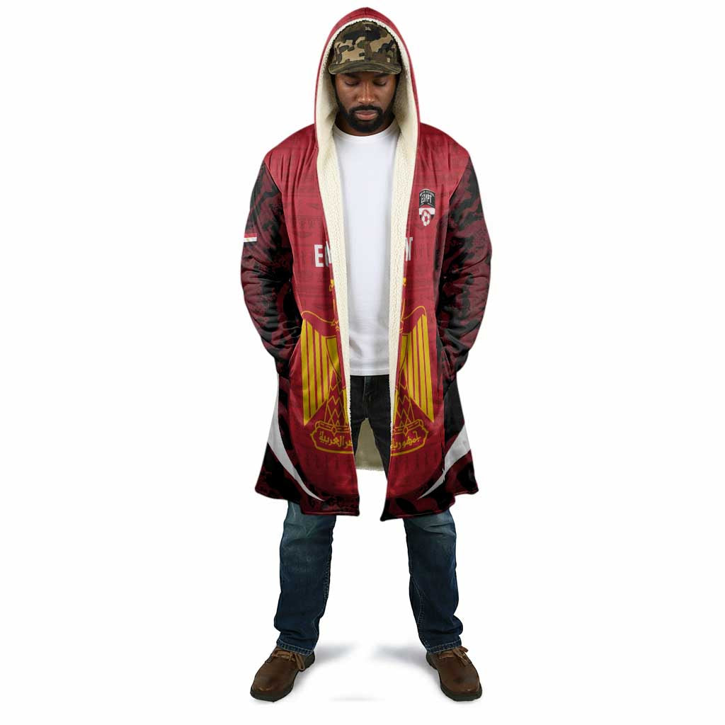 Custom Egypt Football Cloak 2026 Go Pharaohs Ancient Egyptian Pattern - Wonder Print Shop